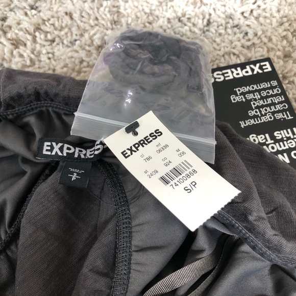 🆕 Express sequin hi low strapless dress - Picture 9 of 12